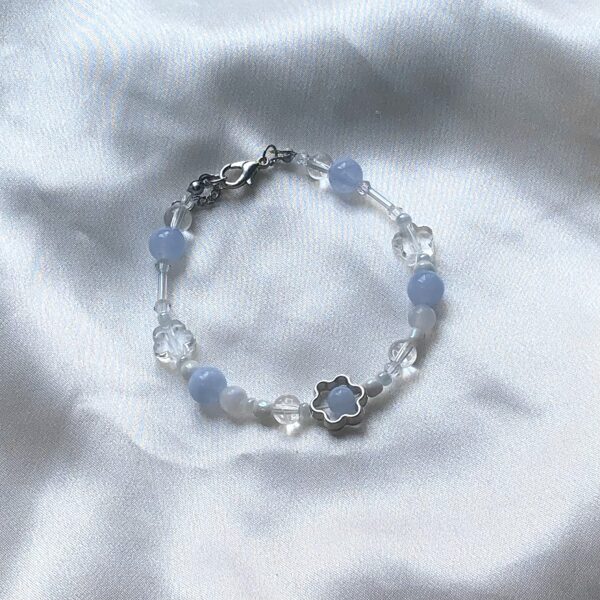 Handmade Ceramic Bead Bracelet – Dopamine Colors with Star and Cloud Patterns for Women